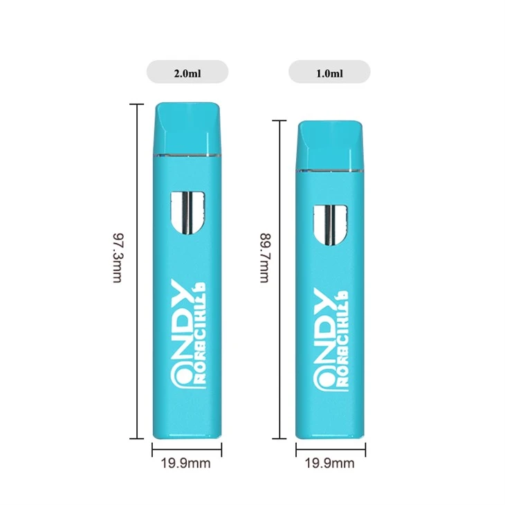 England Popular Empty Live Resin Vape Hhc Oil 1ml 2ml Dual Coils Disposable Vape Pen - China Factory Direct Wholesale, CBD Thc