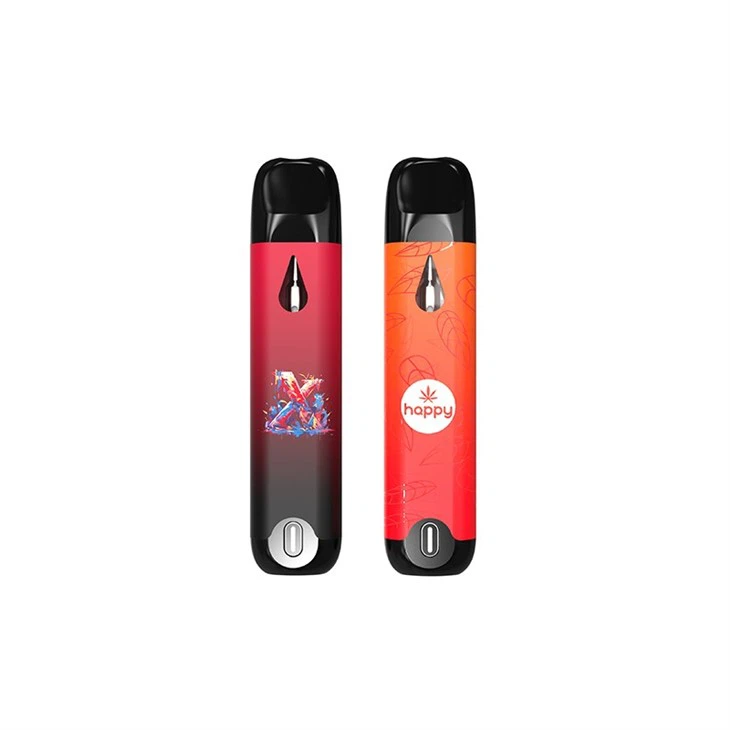 2ml Empty CBD THC Disposable Vape Pen With Pre-heating Function