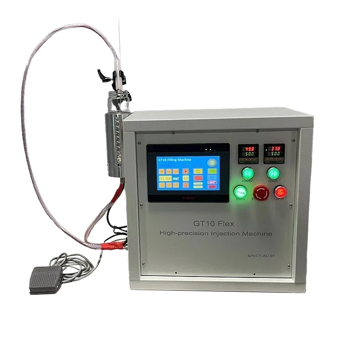 CBD / THC / 10-OH-HHC / Liquid Diamond / Live Resin Oil Filling Machine GT10 For Carts/Disposable Vape Pen Filling