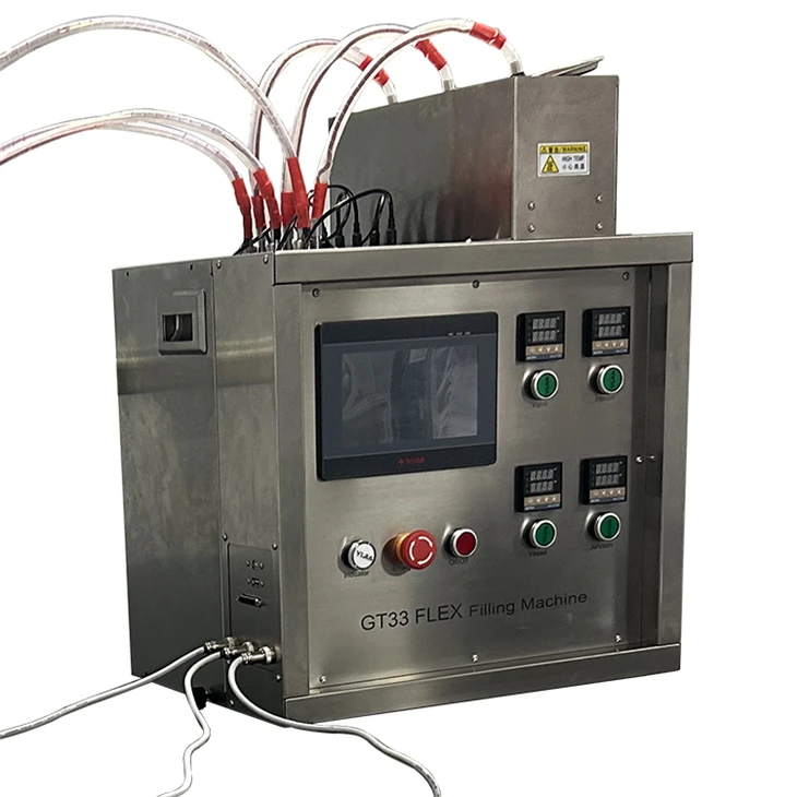 Fast Filling CBD/THC/HHC Thick Oil Filling Machine High Precision GT33 Carts/Disposable Vape Filling Machine